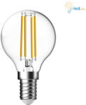 Tungsram Átlátszó LED filament COG lámpa E14 P45 7W 115lm/W 2700K 300° A++ kisgömb - 93115566