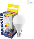 AMM LED izzó E14 G45 3.5W 160° 3000K kisgömb - AMM03006 (AMM03006)