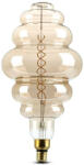 V-TAC Dimmelhető füstszínű LED izzó filament COG E27 S200 8W 1800K nagygömb - 217465 (217465)