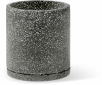Bonami Комплект от 2 тъмносиви саксии, ø 26 cm Terrazzo - Bonami Selection (TU45650-SET)