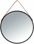 WENKO Черно огледало за окачване, ø 40 cm Borrone - Wenko (24424100)
