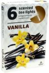 ADMIT Lumânări de ceai „Vanilie, 6 buc. - Admit Scented Tea Light Vanilla