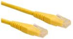 Roline Kábel UTP CAT6, 0, 5m, Roline sárga (34670) - pencart