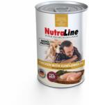 NutraLine Conserva pentru caini Nutraline Dog Adult cu Pui si Ulei de Floarea Soarelui, 800 g