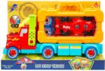 Sunman Set transportator cu masinuta de curse, in gentuta, Zapp Toys