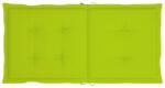 vidaXL Perne cu spătar mic, 6 buc. , verde, 100x50x3 cm, textil oxford (314148)