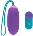 Party Color Toys Ou Vibrator Party Egy, 7 Moduri Vibratii, 4 Viteze, Silicon, USB, Mov