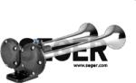 SEGER ТРОМБА ДВОЙНА ХРОМИНАРА SEGER 82AH 125dB 24V (82AH2400K)