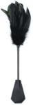 Fetish Addict Feather Tickler and Paddle 2in1 Black
