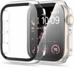  Okosóra védő tok - Átlátszó 360 fokos műanyag védő tok APPLE WATCH 4 / 5 / 6 / SE (40mm) okosórához - tokgalaxis