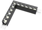 ORO ORO-RAGGIO-BLACK-LED-L-CONNECT PORÁLLÓ LED LÁMPA TARTOZÉK, D, 12W, 115lm, 4000K (ORO18043) (ORO18043)
