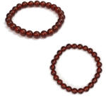  Bratara din Granat Spesartin Natural - Diametru 52 mm - Rotunda 6-6, 9 mm - 1 Buc