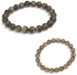  Bratara din Peach Moonstone Mixt Natural - Diametru 52 mm - Rotunda 8-8, 9 mm - 1 Buc