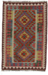 Bakhtar Kilim szőnyeg Chobi 144x97 kézi szövésű afgán gyapjú kilim (100171)
