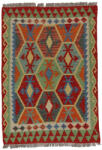 Bakhtar Chobi Kilim szőnyeg 147x103 kézi szövésű afgán gyapjú kilim (100370)