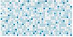 BIO FLAME 3D PVC falpanel Mosaic Blue - kék mozaik