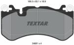 TEXTAR set placute frana, frana disc TEXTAR 2468101 (2468101)