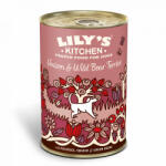 Lily's Kitchen Hrana umeda pentru caini Lily's Kitchen Venison and Wild Boar Terrine 400g (Alege Pachetul: : 6 bucati)