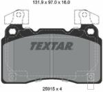 TEXTAR set placute frana, frana disc TEXTAR Q+ 2591503 (2591503)