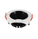 V-TAC Led GU10 Spot Keret kerek beépíthető - fehér + fekete - 6645