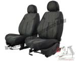 Honda Accord Kombi Méretezett Üléshuzat -Zeus Bőr/Szövet -szürke/Fekete- 2 Első Ülésre
