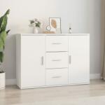 vidaXL Servantă, alb, 91x29, 5x65 cm, lemn prelucrat (823342) Comoda