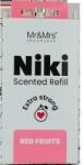 Mr&Mrs Fragrance Niki Refill Red Fruits parfumuri de mașină Rezerva 1 buc unisex