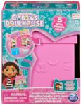 Gabby's Dollhouse Set de joaca Mini casuta breloc, Baby Box cu 5 piese, Gabby's Dollhouse, 20140105 Papusa