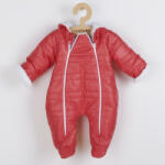  Téli kezeslábas - New Baby Pumi red raspberry - 56 (0-3 h)