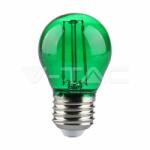 V-TAC Bec LED 2W Filament E27 G45 Verde (217411)