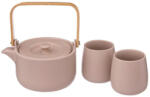 SG Lighting Set Ceainic si 2 Cupe NATURE PINK, 500 ml, SG
