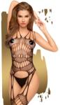 Orion Fatal look - Catsuit, negru, XL