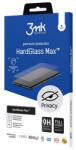 3mk HARD GLASS MAX PRIVACY képernyővédő üveg (3D full cover, íves, betekintés elleni védelem, 0.3mm, 9H) FEKETE Apple iPhone 14 Pro (GP-137295)