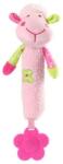 Babyono Писукаща играчка с гризалка Babyono - Овца розова (5901435409312-розов)