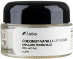 Sabio Cosmetics Exfoliant pentru buze Coconut-Vanilla, 30 ml, Sabio