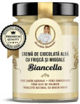 Laboratoarele Remedia Crema de ciocolata alba cu frisca si migdale, Biancella, Secretele Ramonei, 350g, Remedia