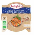 BABYBIO Piure Bio meniu din legume si cartof dulce, +15luni, 260g, BabyBio
