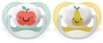  Suzete Ultra Air Philips Avent, 0-6 luni, Happy, SCF080/17, Philips