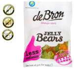 DEBRON Jeleuri gumate cu aroma de fructe Jelly Bears, 90 g, DeBron