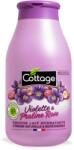 COTTAGE Gel de dus hidratant cu lapte si extract de Violete si Praline roz, 250 ml, Cottage