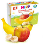 HIPP Gustare cu fructe mere si banane, 4x 100 g, Hipp