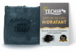 TECHIR Săpun negru hidratant cu cărbune activ și nămol, 120 g, Techir