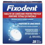 Fixodent Tablete de curatare pentru proteze dentare, 28 tablete, Fixodent