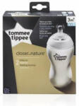 Tommee Tippee Set 2 biberoane tetină silicon Closer to Nature, +3 luni, 2x340 ml, 42262071, Tomme Tippee