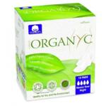 ORGANYC Absorbante intime din bumbac organic pentru noapte, 10 bucati, Organyc