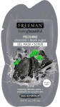 FREEMAN Mască-gel exfoliantă cu cărbune și zahăr negru, 15 ml, Freeman Masca de fata