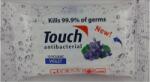 TOUCH Servetele umede antibacteriene Violet, 15 bucati, Touch