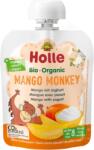HOLLE BABY Piure Bio de Mango cu iaurt Mango Monkey, 85g, Holle