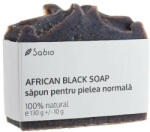 SABIO Săpun natural pentru pielea normală African Black, 130 g, Sabio