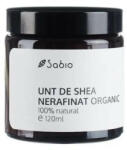 Sabio Cosmetics Unt de Shea nerafinat organic, 120 ml, Sabio